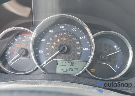 2016 Toyota Corolla Le из США, поврежденный, VIN 2T1BURHE5GC554930